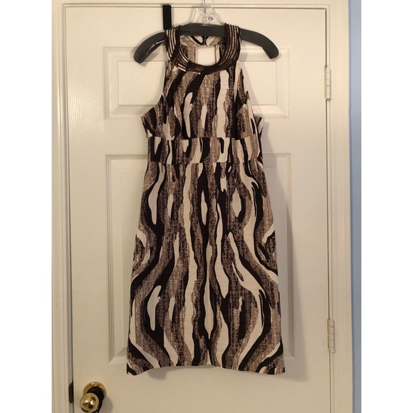 Ann Taylor Print Dress - Picture 1 of 1